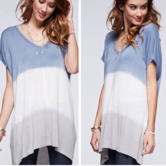 Tops - •❗️LAST ONE❗️•ombré neopolitan tunic•