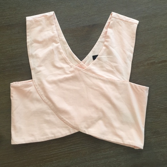 Foreign Exchange Crop Top - Picture 1 of 3