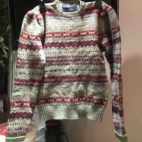 Vintage Ralph Lauren Woman's Wool sweater