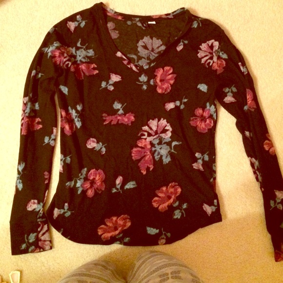 floral sweater
