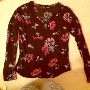 floral sweater