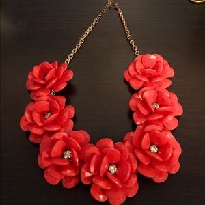 jcrew lookalike floral necklace