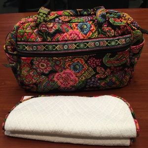 Vera Bradley Diaper Bag Symphony in Hue
