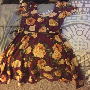 Floral dress!