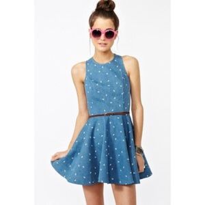 Dusen Dusen Blue Paisley Tennis Dress 2/4