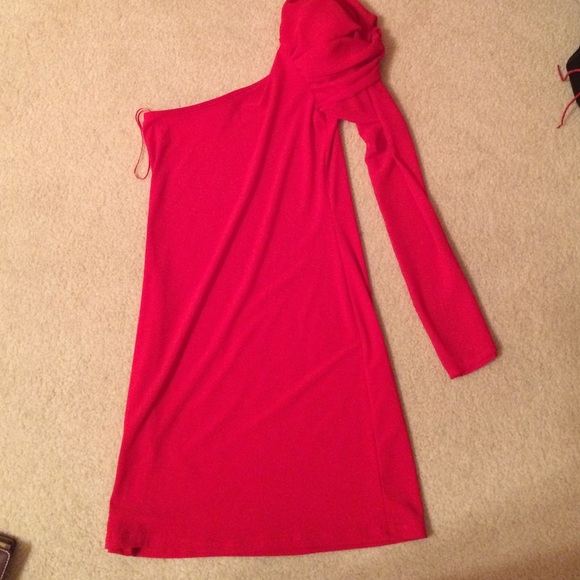Sexy red dress