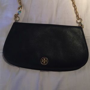 Black Tory Burch clutch/crossbody