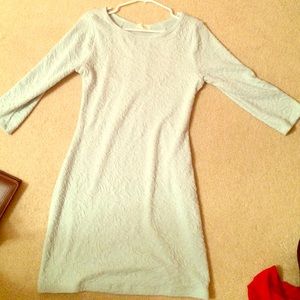 form fitting, open back dress