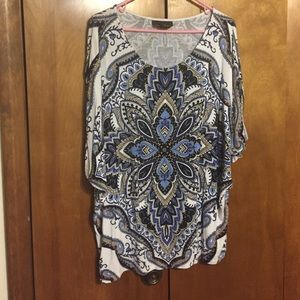 Dana Buchman XL Dolman sleeve top