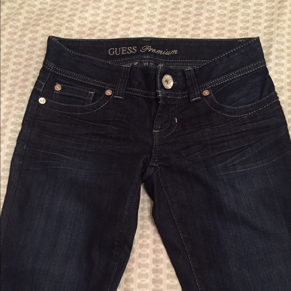 Guess Denim - Guess Premium Bootcut Dark Wash Denim
