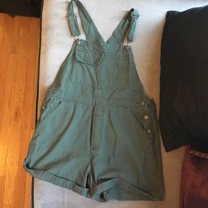 Vintage overall shorts