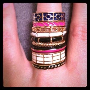 ALDO 9 rings total !!