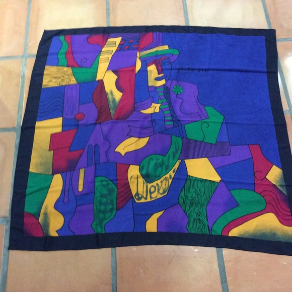 Picasso silk scarf Clearance
