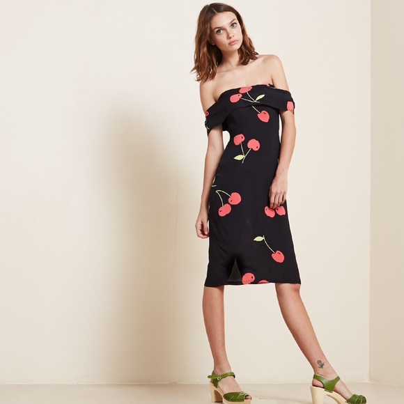 Sold Out: The Reformation Carrera Cherry Dress