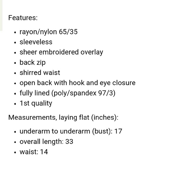 Beige embroidered cutout back dress size M Prom - Picture 5 of 5