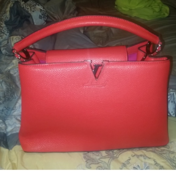 Beautiful red purse