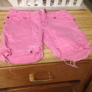 Pink shorts