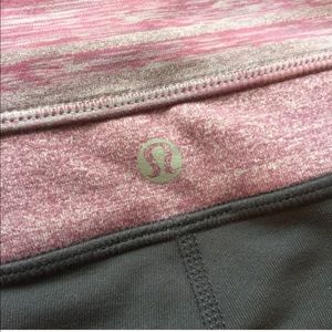 Reversible lulu lululemon groove crops