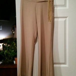 I.L.U. hippie style  tan paints HIPPIE COSTUME! !