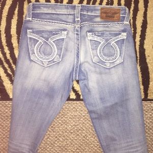 Big star flare jeans.