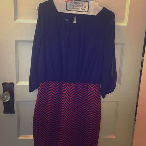 Fun party dress . Sheer sleeves with slits