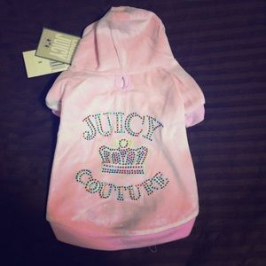 SOLD Juicy Couture Dog Hoodie