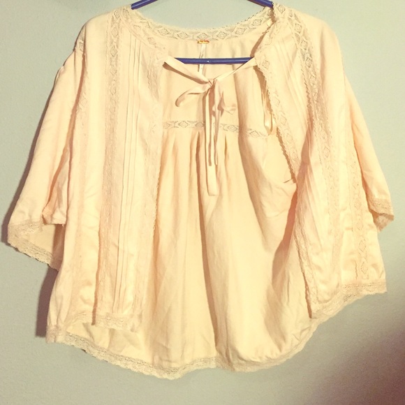 Free People Lightweight Pink Cover Up