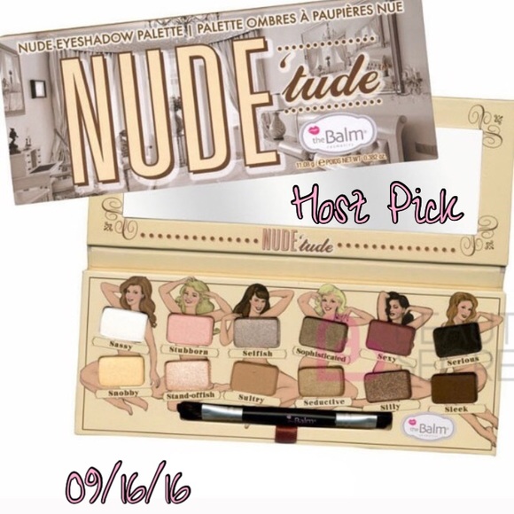 The Balm Makeup Hpnude Tude Palette By Brand New Poshmark