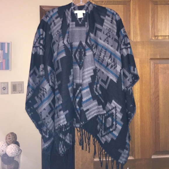 Urban Outfitters Sweaters - UO Tribal poncho