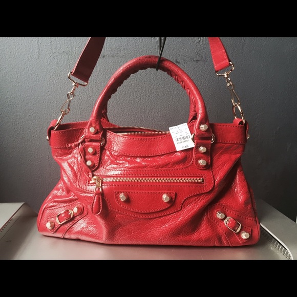 Balenciaga Handbags - Authentic Balenciaga Lambskin Classic Mini City