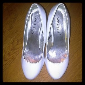 White heels