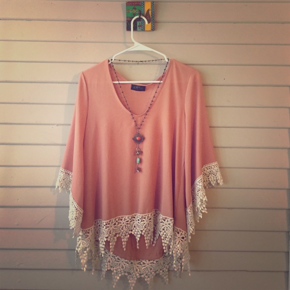 ASTR Crochet Tunic - Picture 1 of 4