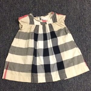 Adorable baby Burberry dress 12 mos