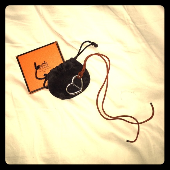 Authentic Hermes Sterling Silver necklace