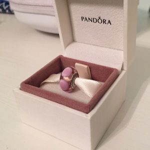 Pink Pandora Charm