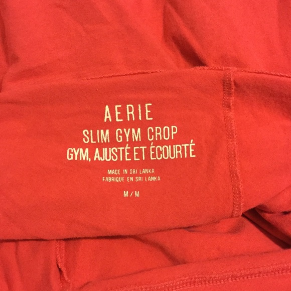 AERIE slim gym crop leggings