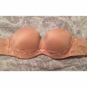 Victoria's Secret demi strapless bra