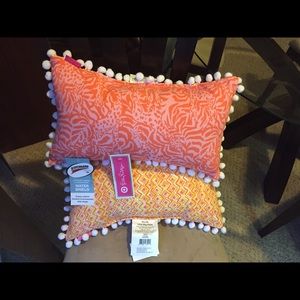 THREE Lilly Pulitzer indoor/outdoor Pillows