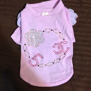 NWT Purple Dog Shirt