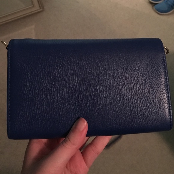 Blue handbag - Picture 3 of 4