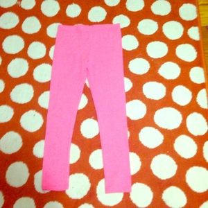 Pink leggings
