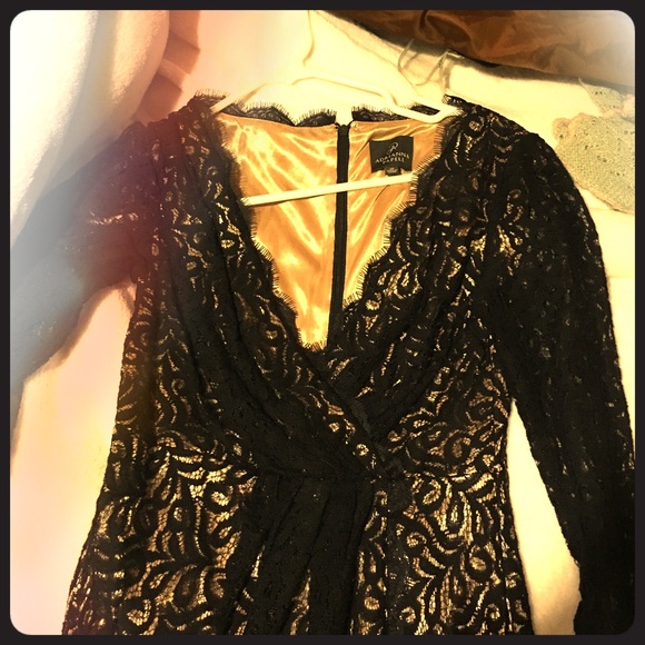 Adrianna Papell navy dress