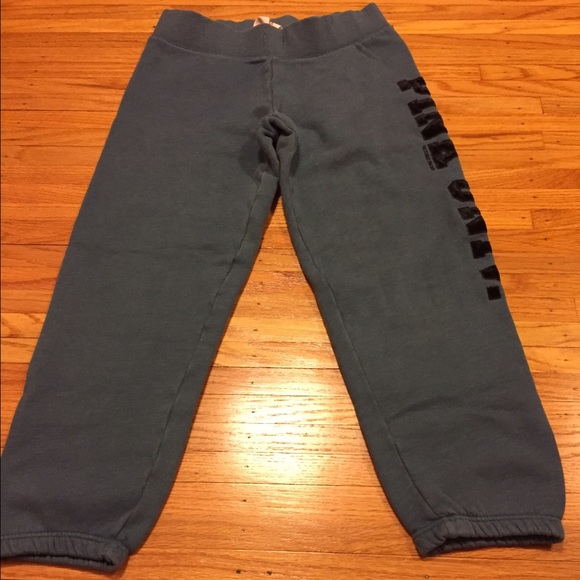 Victoria secret crop sweatpants