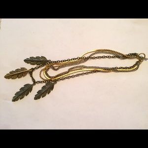 Free people feather collar