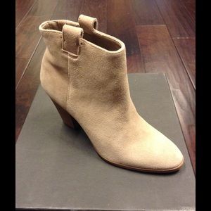 J. Crew suede booties