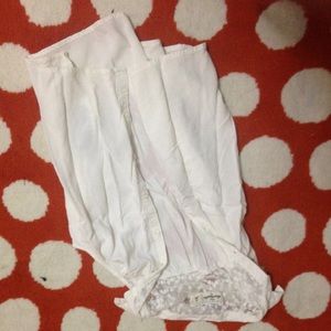 White collared shirt