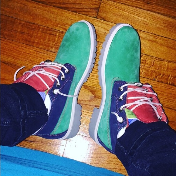 Green apple customize Timbs - Picture 2 of 2
