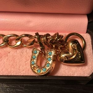 JUICY COUTURE Charm Bracelet with BONUS Horseshoe
