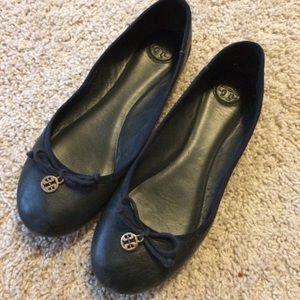 Tory Burch Flats Navy Size 9.5