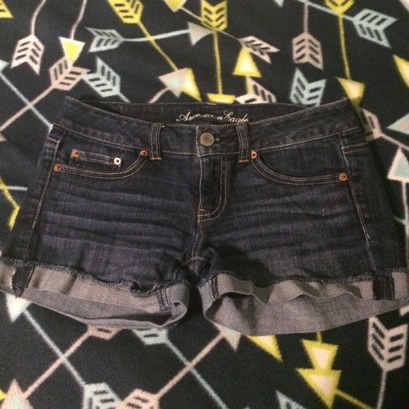 American eagle jean shorts